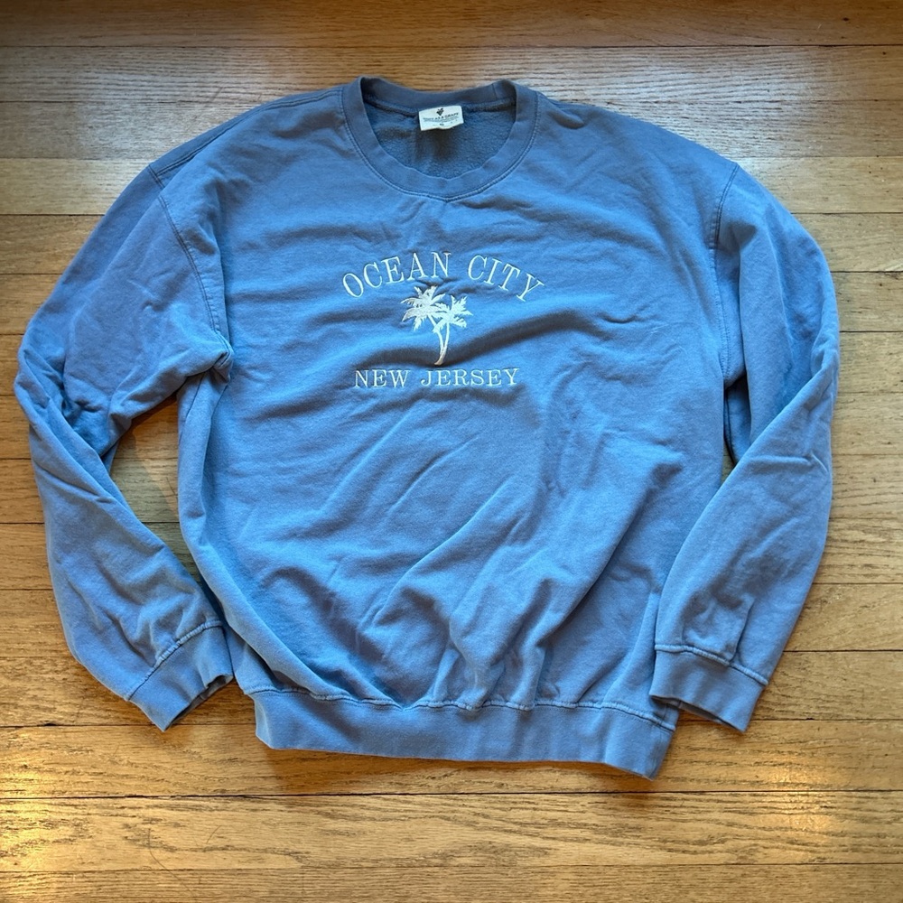 Ocean City Blue Sweater